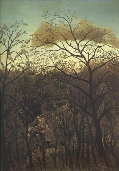 Henri Rousseau The Rendezvous in the Forest China oil painting art